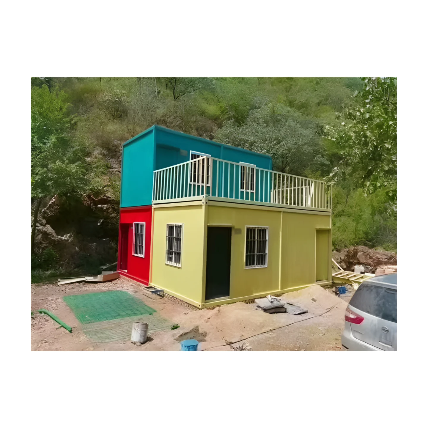Factory Customized 20ft Mobile Container Office Living Prefab Container Homes