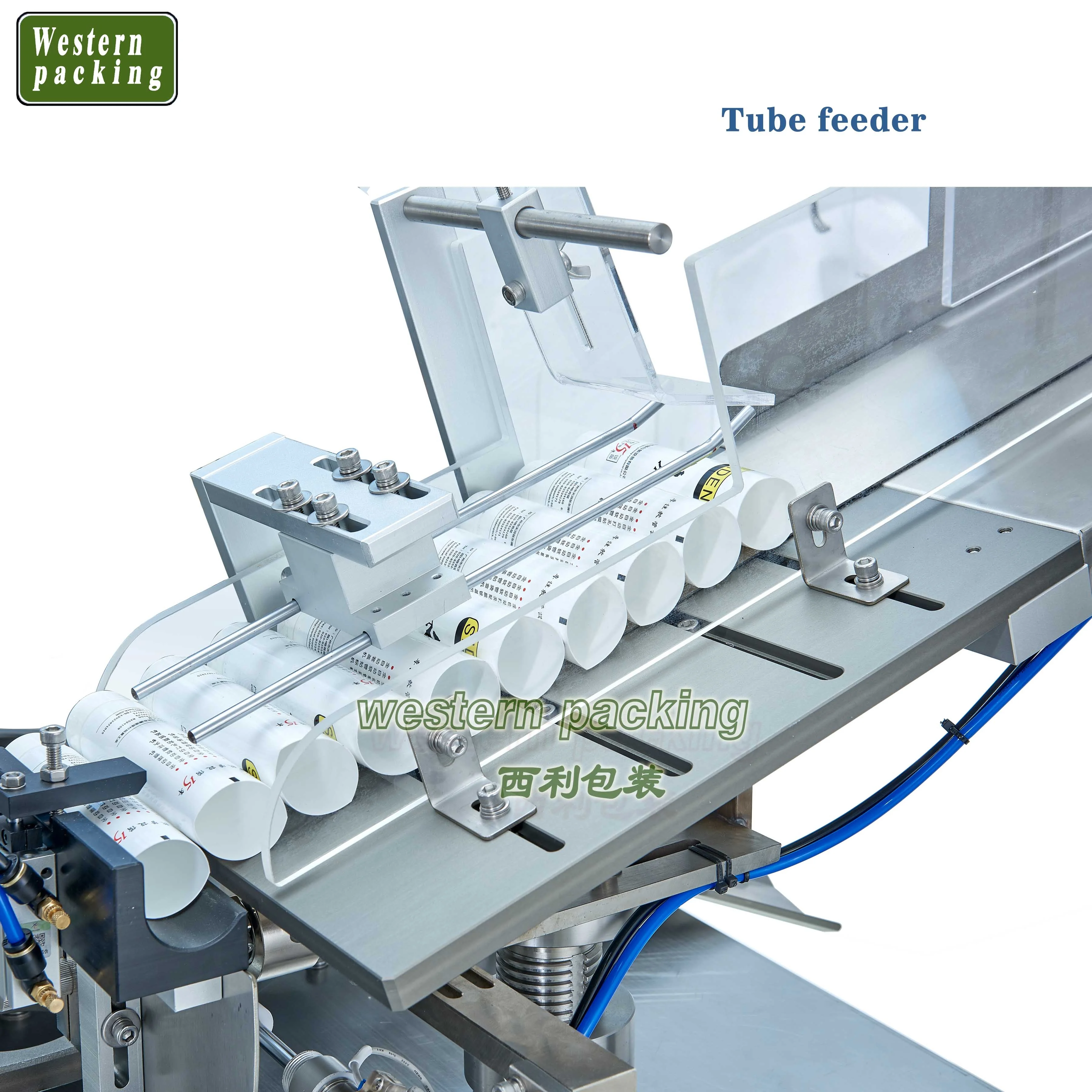 tube packaging liquid cosmetics,  ultrasonic tube filling sealing machine