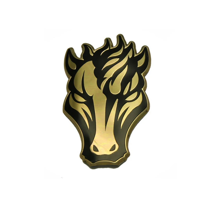 Customized Bike Metal Sticker Design Reflective Stickers Bike Label