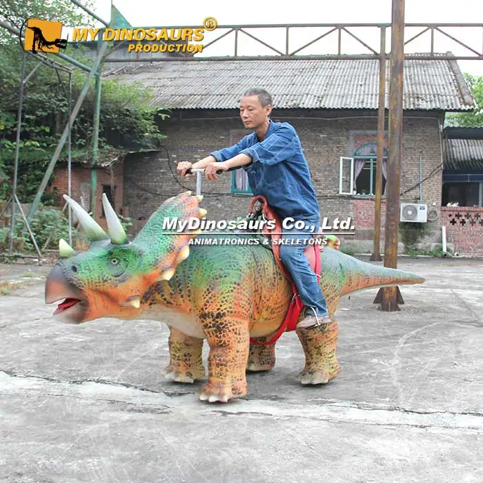 MYDINO Battery Walking Dinosaur Ride for Amusement Park Ride