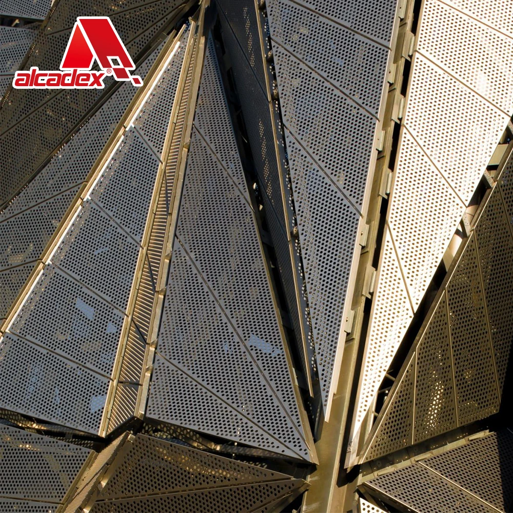 Exterior Facade Panel Aluminium Powder Coated Cladding Panel Interior and External Aluminum Decorative 3d Wall Panels