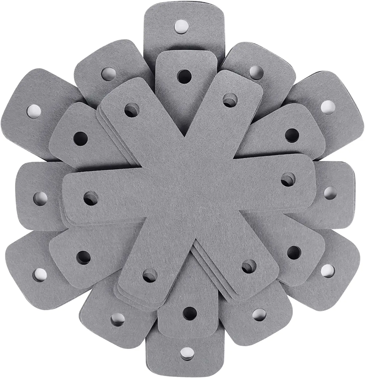 Pan Pot Protectors Larger Thicker Gray Pan Separator Pads Set of 12
