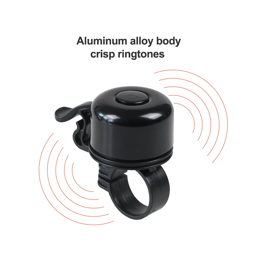 Hot Selling Durable Bicycle Horn Mini Bike Bell Safety Alarm Bicycle Handlebar Bell