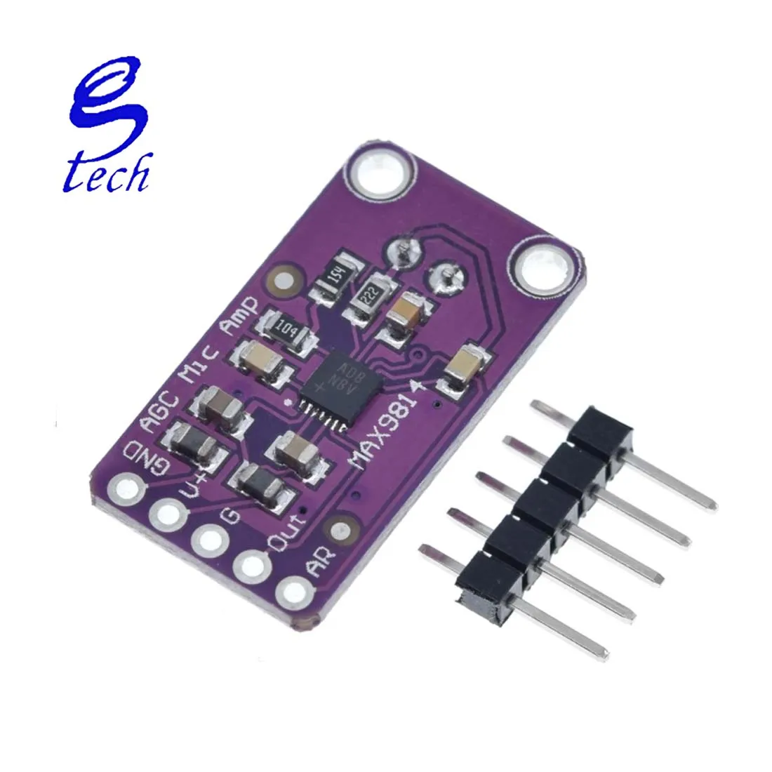 MAX9814 Microphone Amplifier Module MIC Microphone Sound Amplifier Sound sensor Module  MAX9814