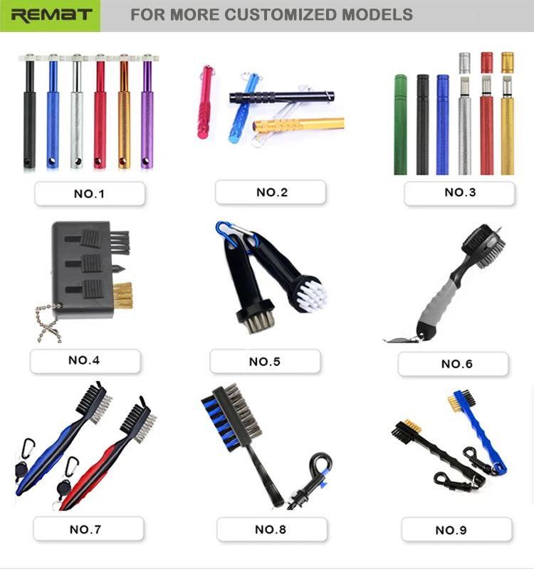 Golf Iron Club Sharpener Golf  Divot Repair Cleaning Brush Tool