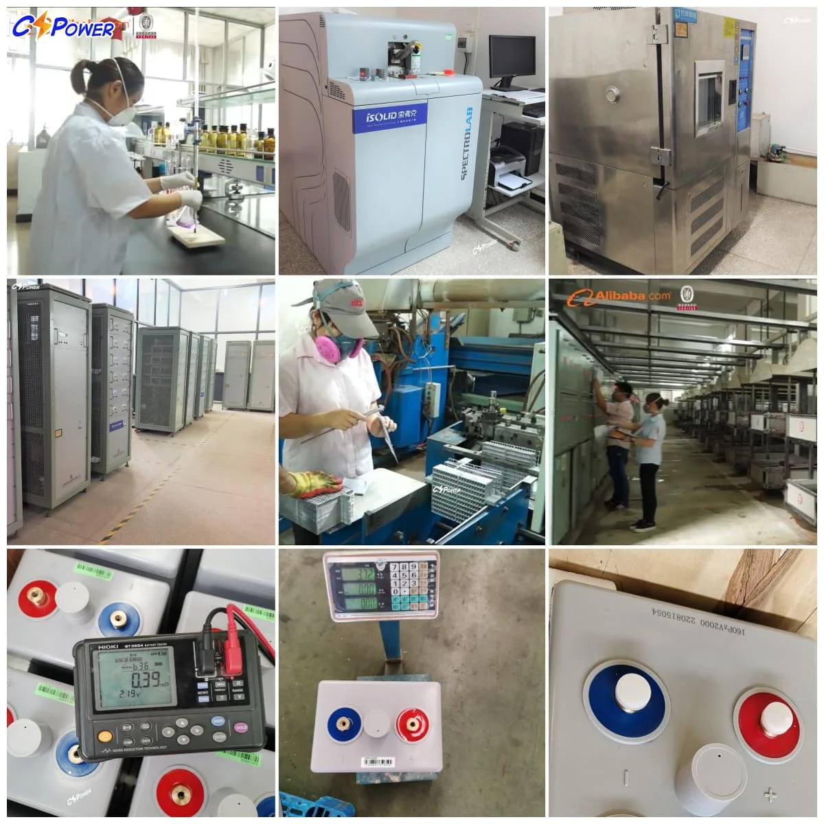 CSPower 2V 300Ah deep cycle Tubular gel opzV Battery for home use storage China supplier OPzV2-300 6OPzV300 ANY