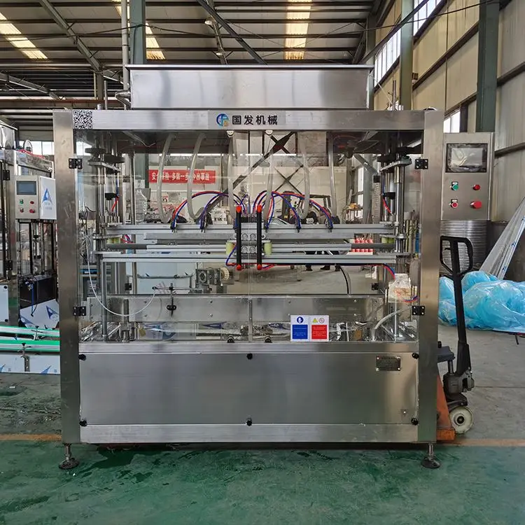 Low Price Automatic Linear liquid diesel exhaust fluid liquor glass water Gravity Filling Equipment Machine