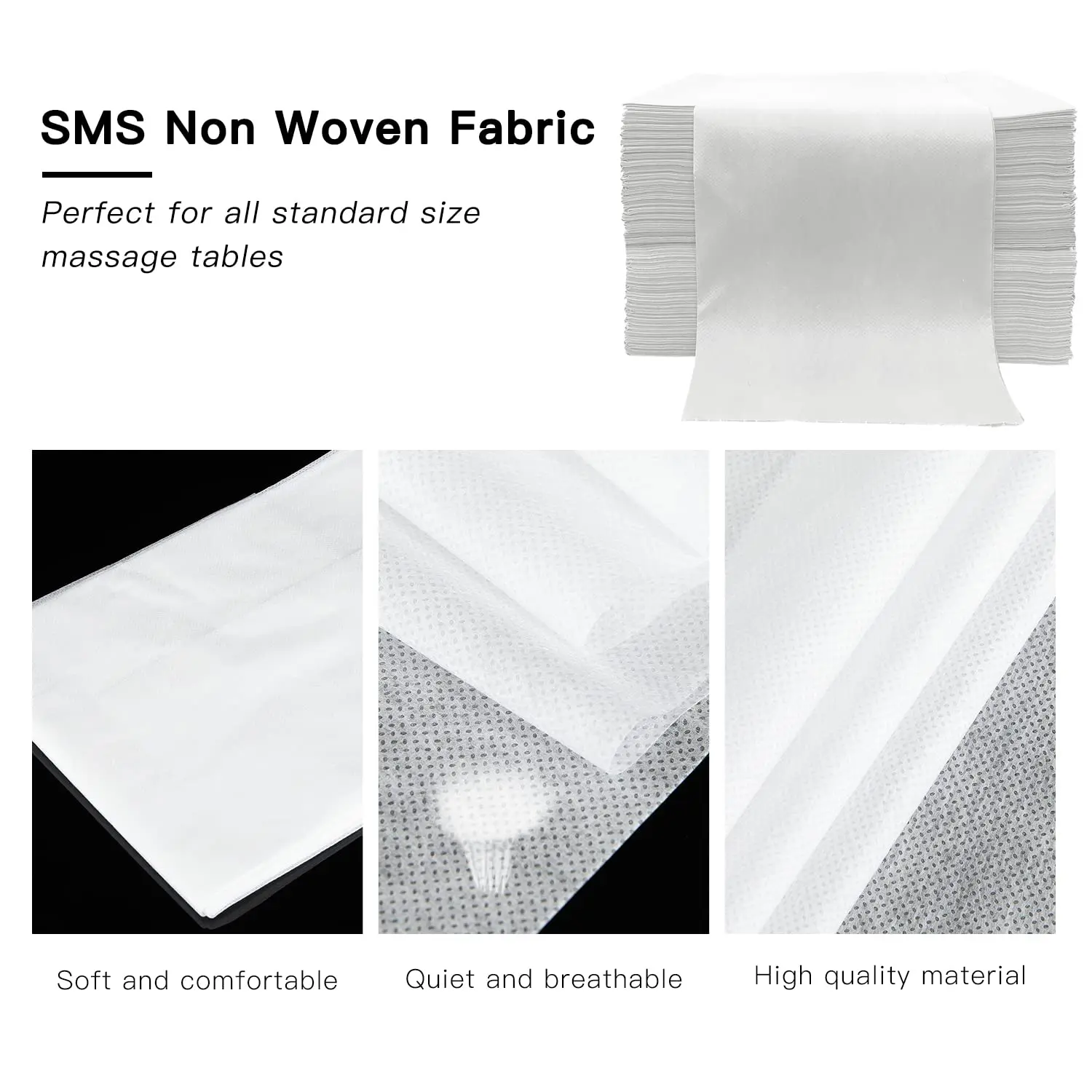Spa Bed Sheets Disposable Massage Table Sheet Waterproof Bed Cover Non-woven Bed Sheet