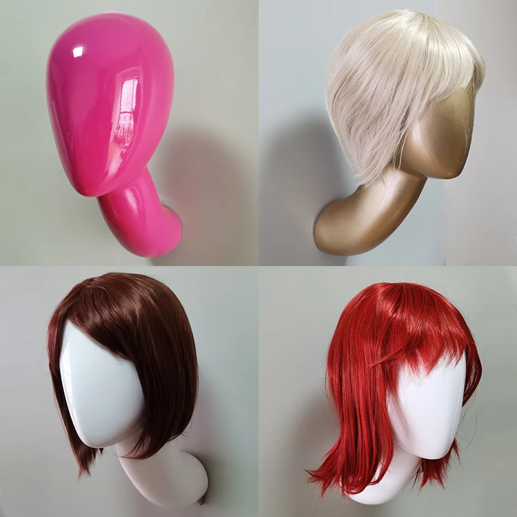 LT-21G горячая Распродажа женская голова-манекен для демонстрации париков золото манекен головы парик