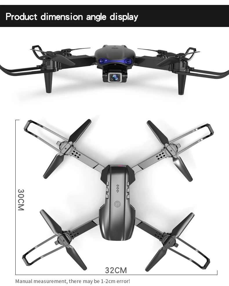 NEW S790 Pro2 RC Mini Drone 4K 1080P 720P Dual Camera WIFI FPV Aerial Photography Helicopter Foldable Quadcopter Drone Toys