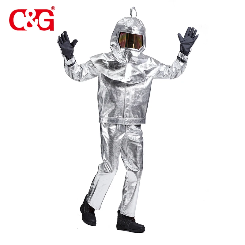 Fire Protection Suits Fire Resistant Aluminized Clothing