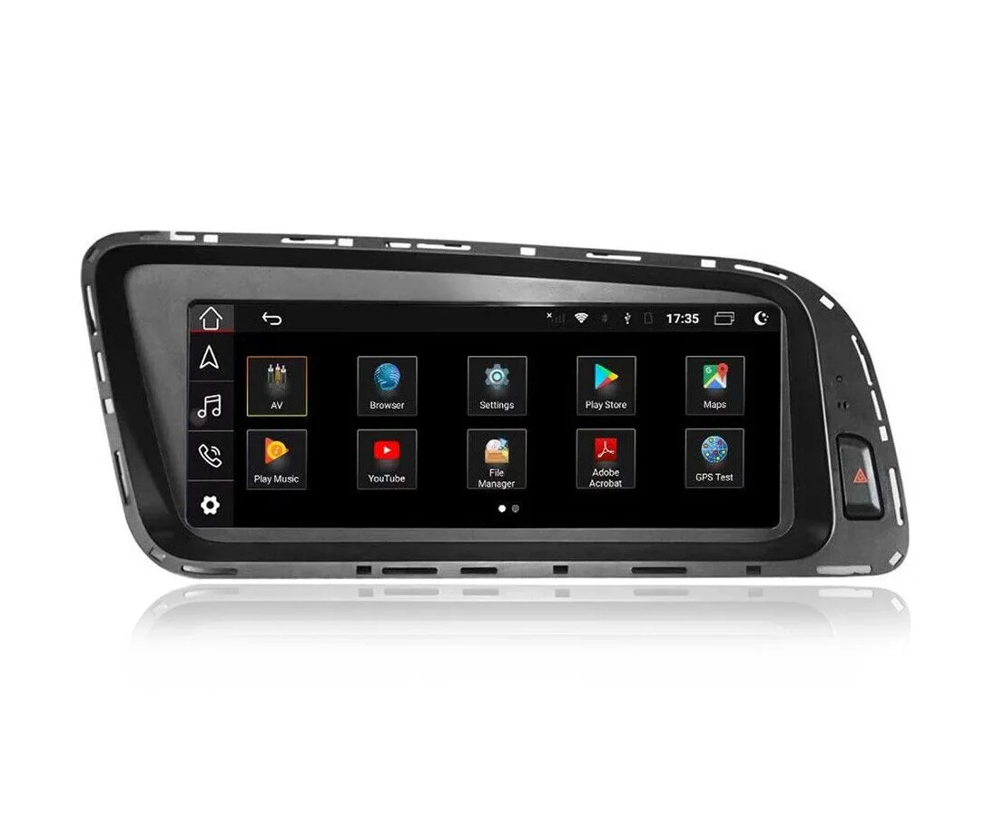 8 с сенсорным экраном головное устройство навигация и GPS-радио android для высокой версии Audi Q5 2009-2017 оригинальный стиль автомобиля carplay
