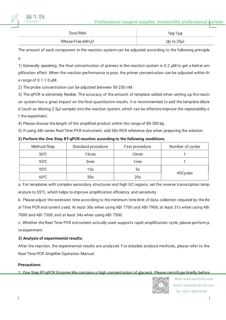 Popular hot sell low price one step rt-qpcr kit(probe)