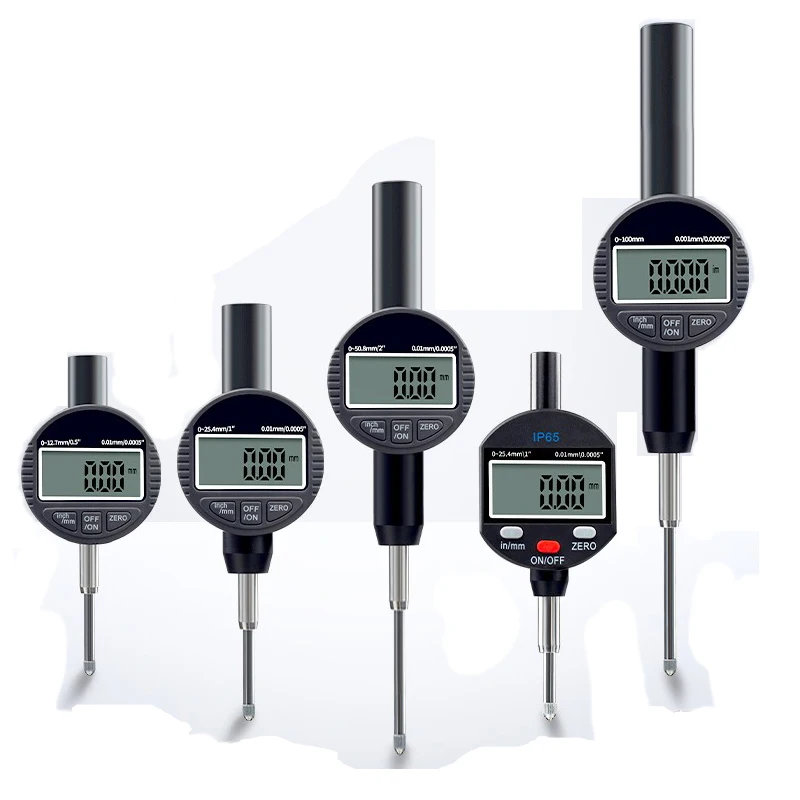 High Precision Long Range 0-12.7mm  Industrial Electronic Digital Dial Indicator