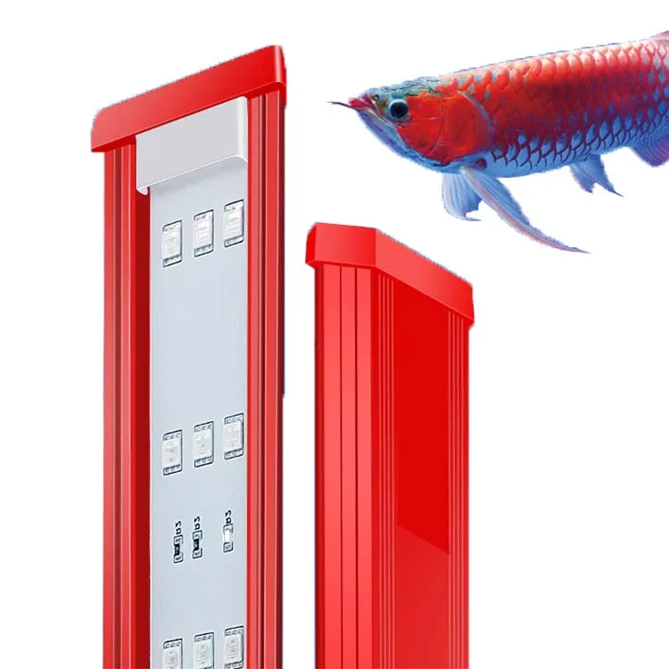 Dragonfish Special Aquarium Trichromatic Lighting Dragon Fish Lamps Red Dragon Color Adding Scale Lamp Led Dragon Lamp