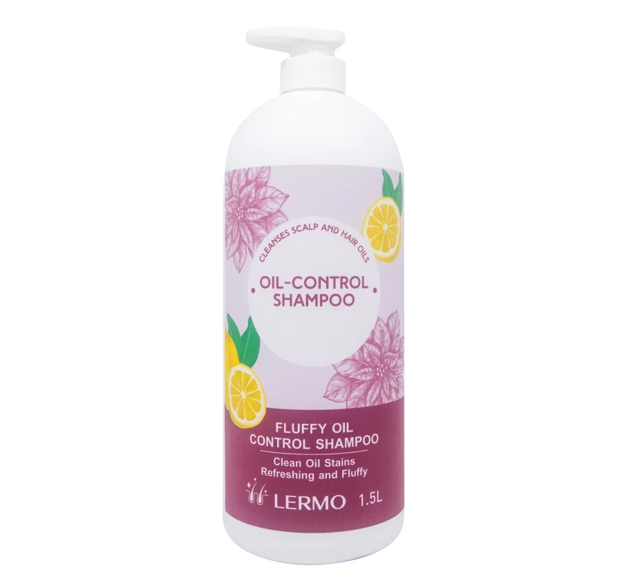 LERMO 1.5L big Volume Wholesale Hair Care Set Smooth Nourish Shiny Anti-Dandruff Oil Control Refreshing Shampoo Conditioner Set