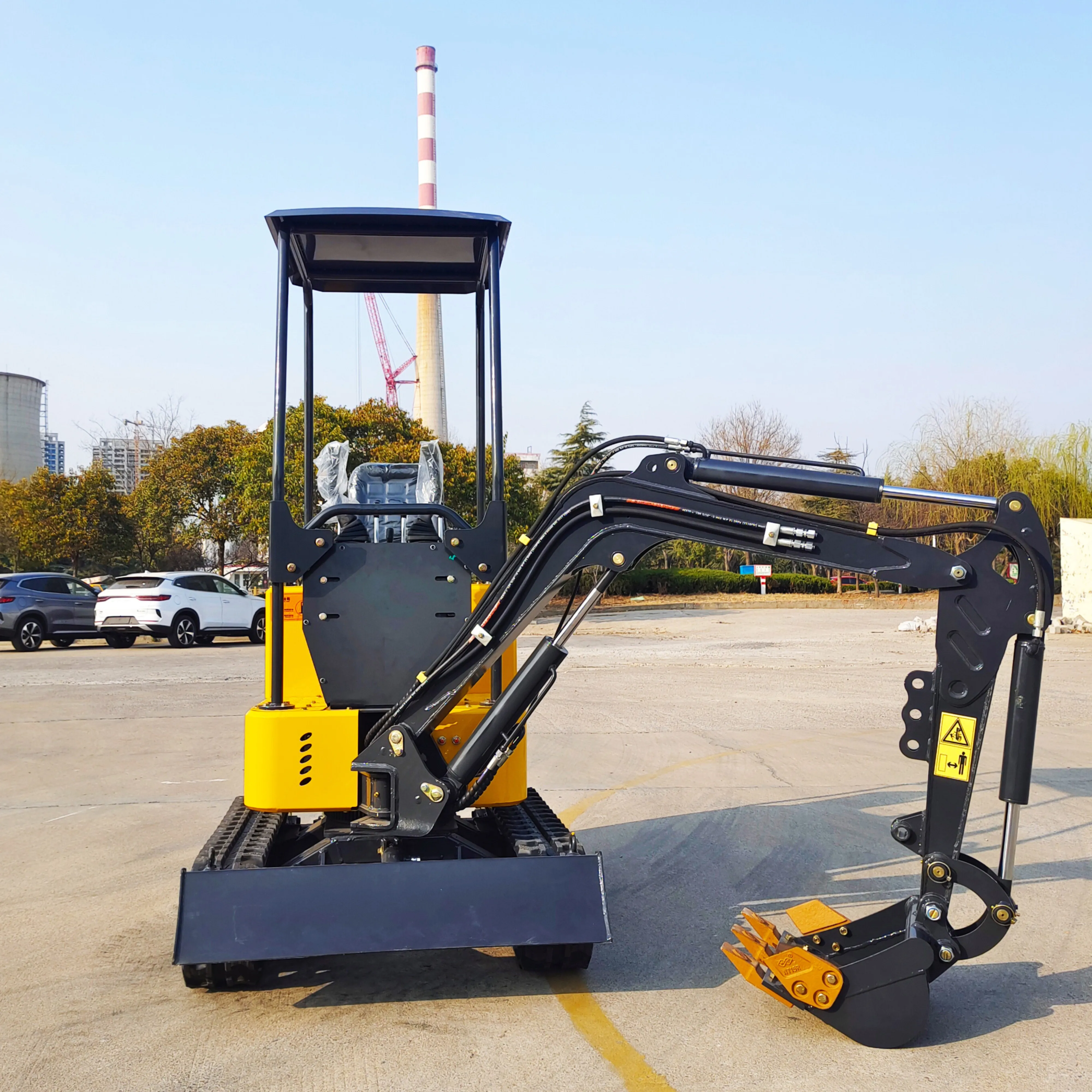 ANTS Factory Price ME10 electric  diggers machine noiseless bucket tracked electric mini excavator with telescopic chassis