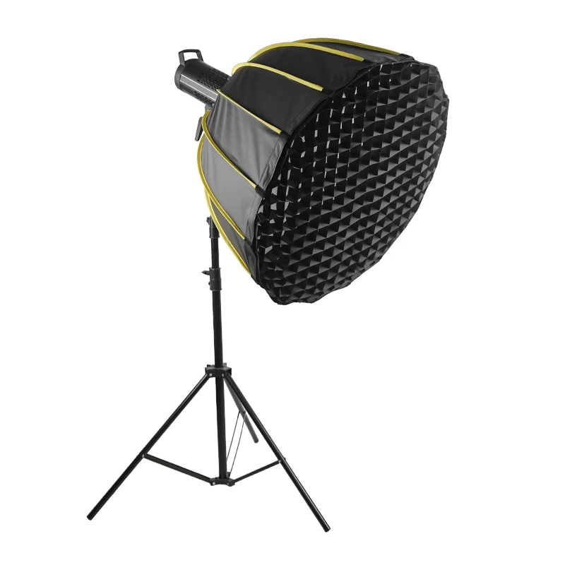 50cm 62cm 70cm parabolic strobe Speedlite beauty dish softbox photography Bowens Mount Soft box with Bag Diffuser grid