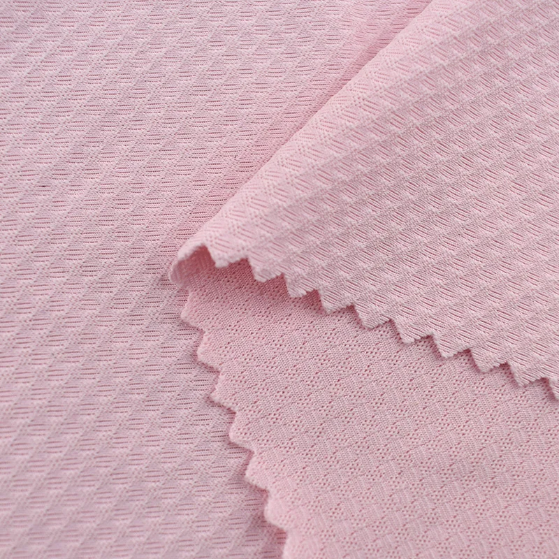New arrival pique polyester spandex fabric for sunscreen shirt