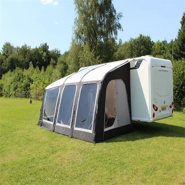 RV Inflatable Awning Tent Outdoor Waterproof Caravan Air Awning Tent