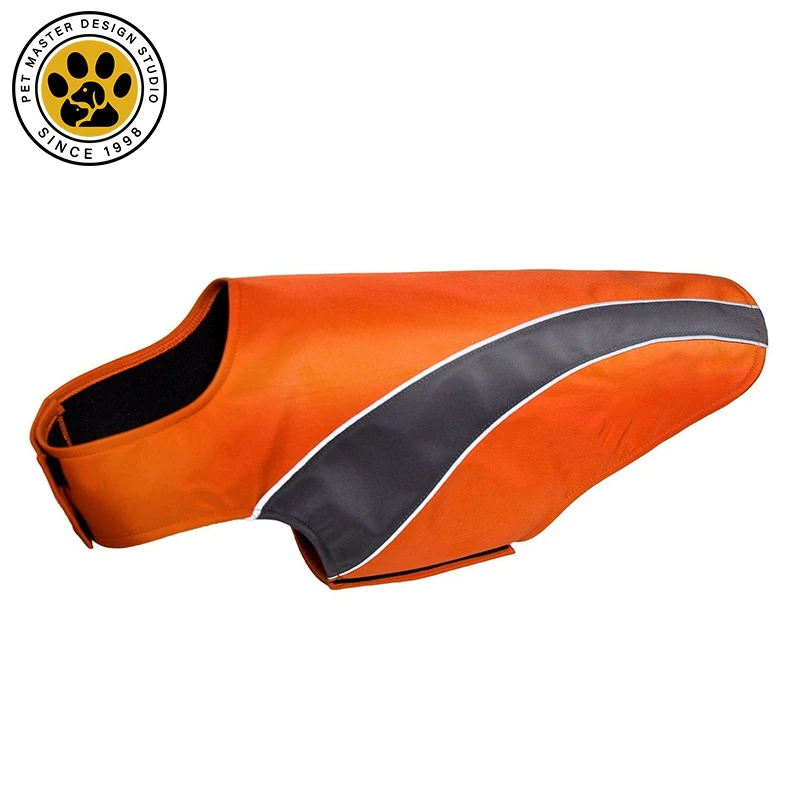 SinSky Customized Pet Dog Coat Neoprene Insulated Dog Clothes Reflective Soft-Shell Neoprene Performance Dog Coat