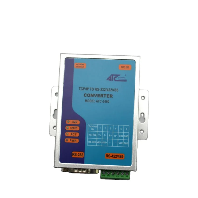 RS232/422/485 Converter with TCP/IP(ATC-3000)
