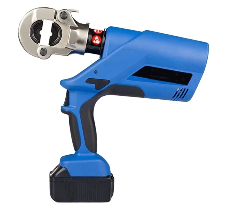 Pro Press 16-300m Battery Hydraulic Plier Machine Electric Hydraulic 11 Dies Cable Lug Terminal Wire Crimping Tool Cutting Steel