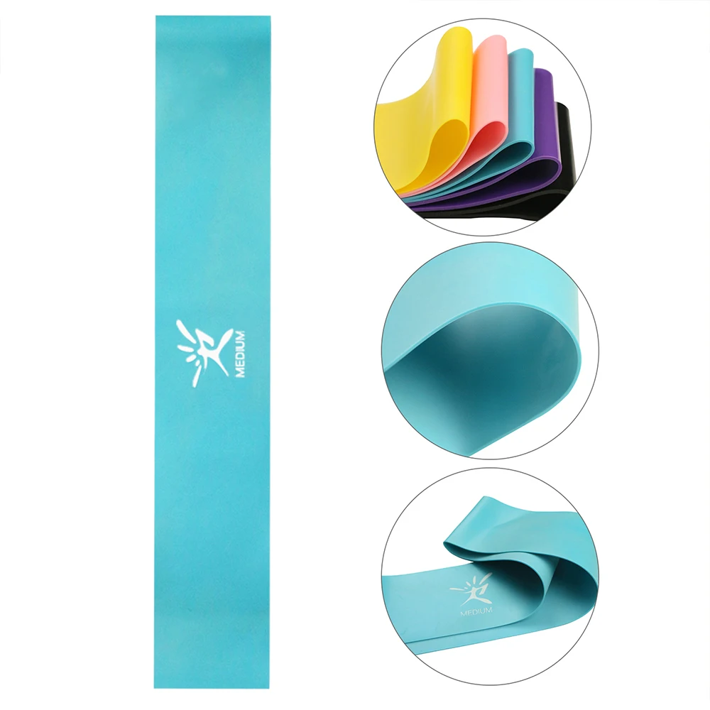 
Rubber Resistance Elastic Fitness Training Loop Band Workout Pull Rope Expander Gym CrossFit Equipment 