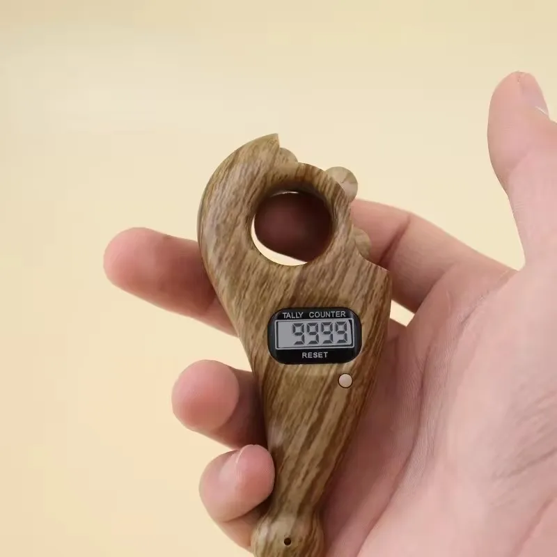 Mini Hand Counter Portable Digital Beads Counter Lcd Digital Electronic Rosary Beads Tally Toy for Meditation Muslim Prayer