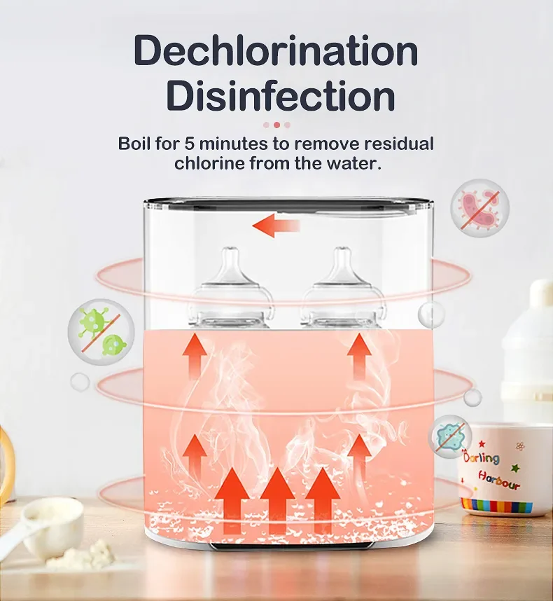 esterilizador baby feeding water breast milk bottle heater for children sterilizer and dryer electric portable milk warmer