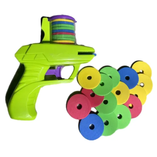 EPT $1 Dollar promotion Toys Outdoor Carrot-Shaped Safe Soft Bullet Gun Children Party Gift Interactive Target Game GunToy