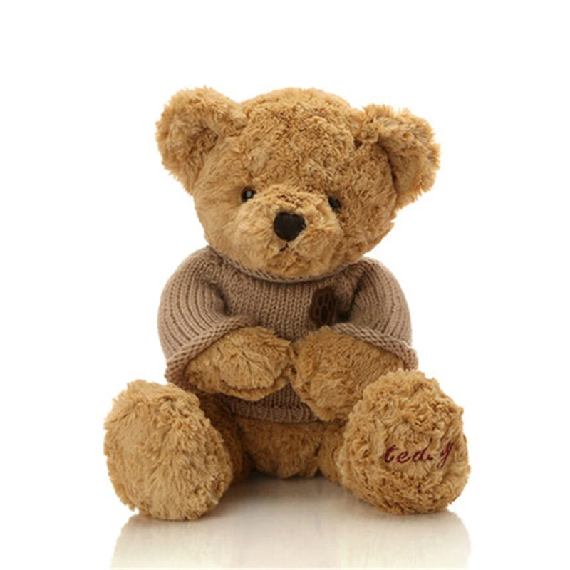 Classic toys OEM custom High Quality  Plush Bear Toy Stuffed Animal Gifts for Her him