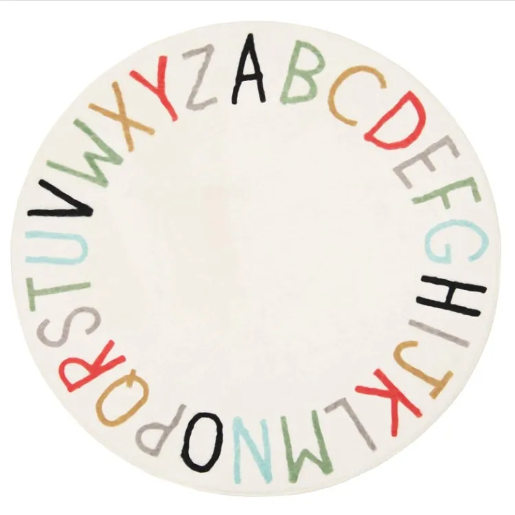 Kids Carpet Playmat Nylon Printed Rug Children Play Mat Educational Road Car Traffic Carpet