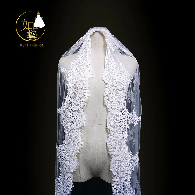 
3M cathedral catholic Wedding Traditional Wedding Veil 