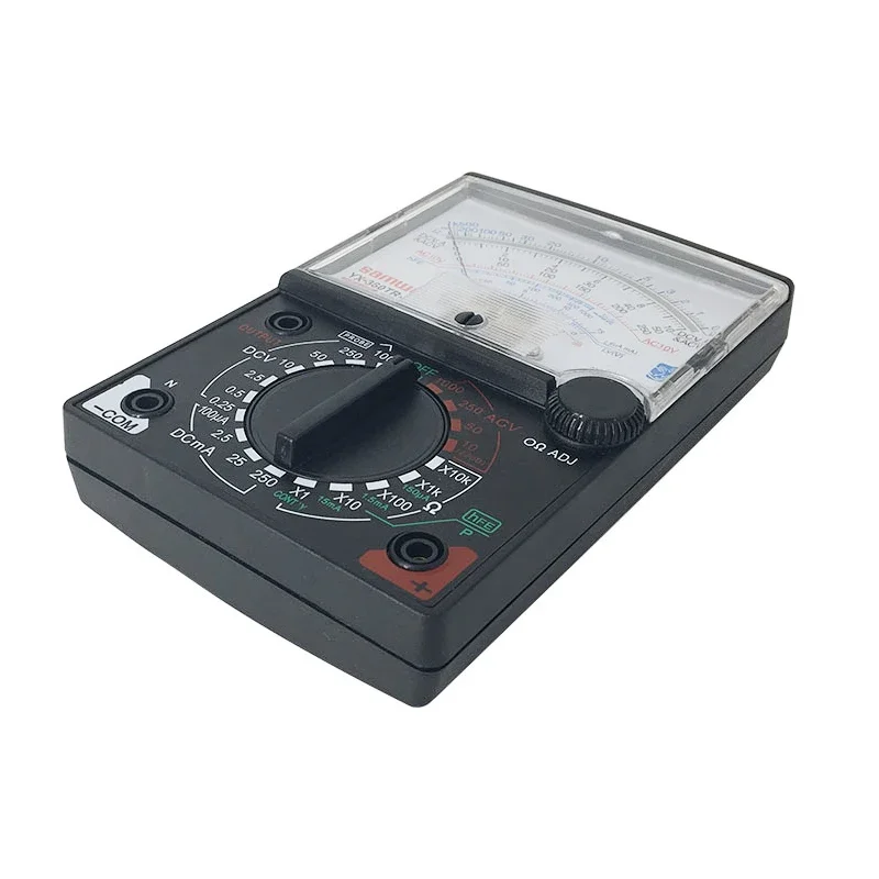 Multimeter Analog Meter with Buzz AC DC Volt Ohm Current Testing Electrical Multi Tester