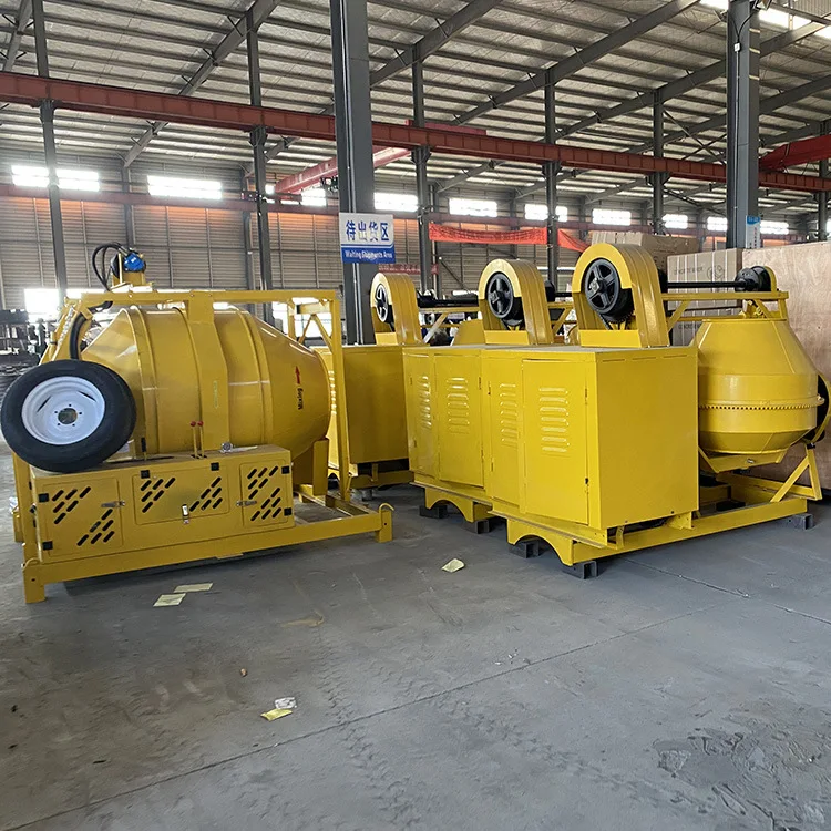 mini concrete mixer diesel mobile concrete mixers construction equipment factory price