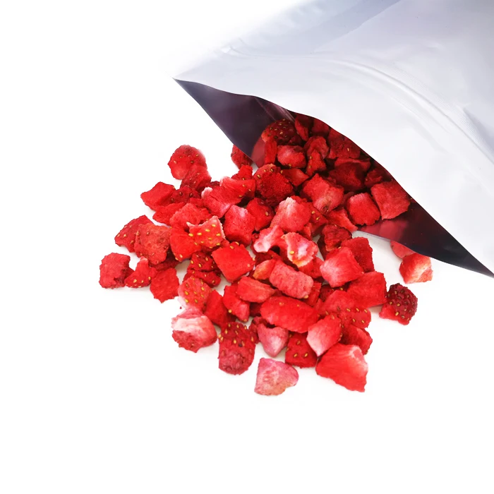 TTN wholesale Freeze Dried Strawberry With Snacks dried strawberries dice slice whole