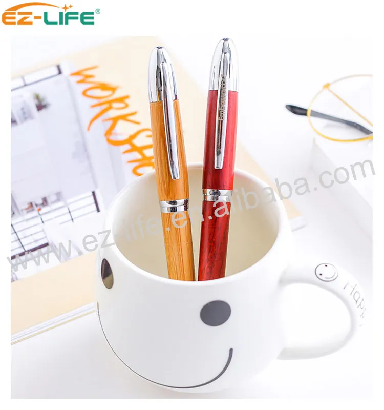 
Hot sale office writing bamboo pen luxury LOGO custom ECO bamboo pen 