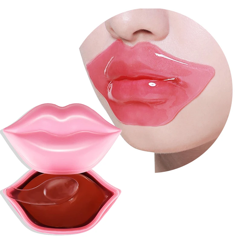 Beauty Free Sample Avocodo Collagen Moisturizing Nourishing Private Label Crystal Jelly Sleeping Lip Mask Pads