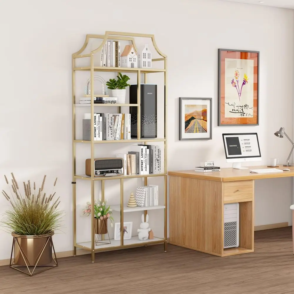 Modern Design Book Rotate Rack Bookshelf Nook Shelf Insert Home Living Room Furniture Wooden Storage Cabinet Multilayer Bookcase