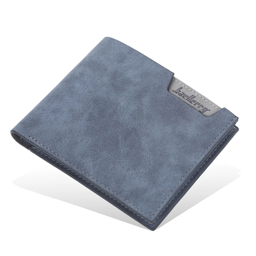 High Quality custom logo Slim best wallet for man Classic Business leather men money bag wallet for credit cards