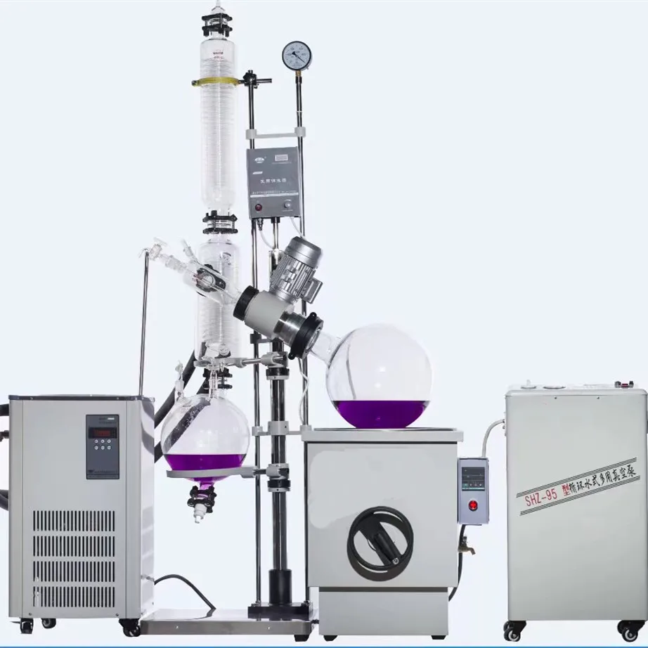 1 Liter 2 Liter Rotary Evaporator Laboratory Small 1l 2l  Rotovap Vacuum Rotary Evaporator