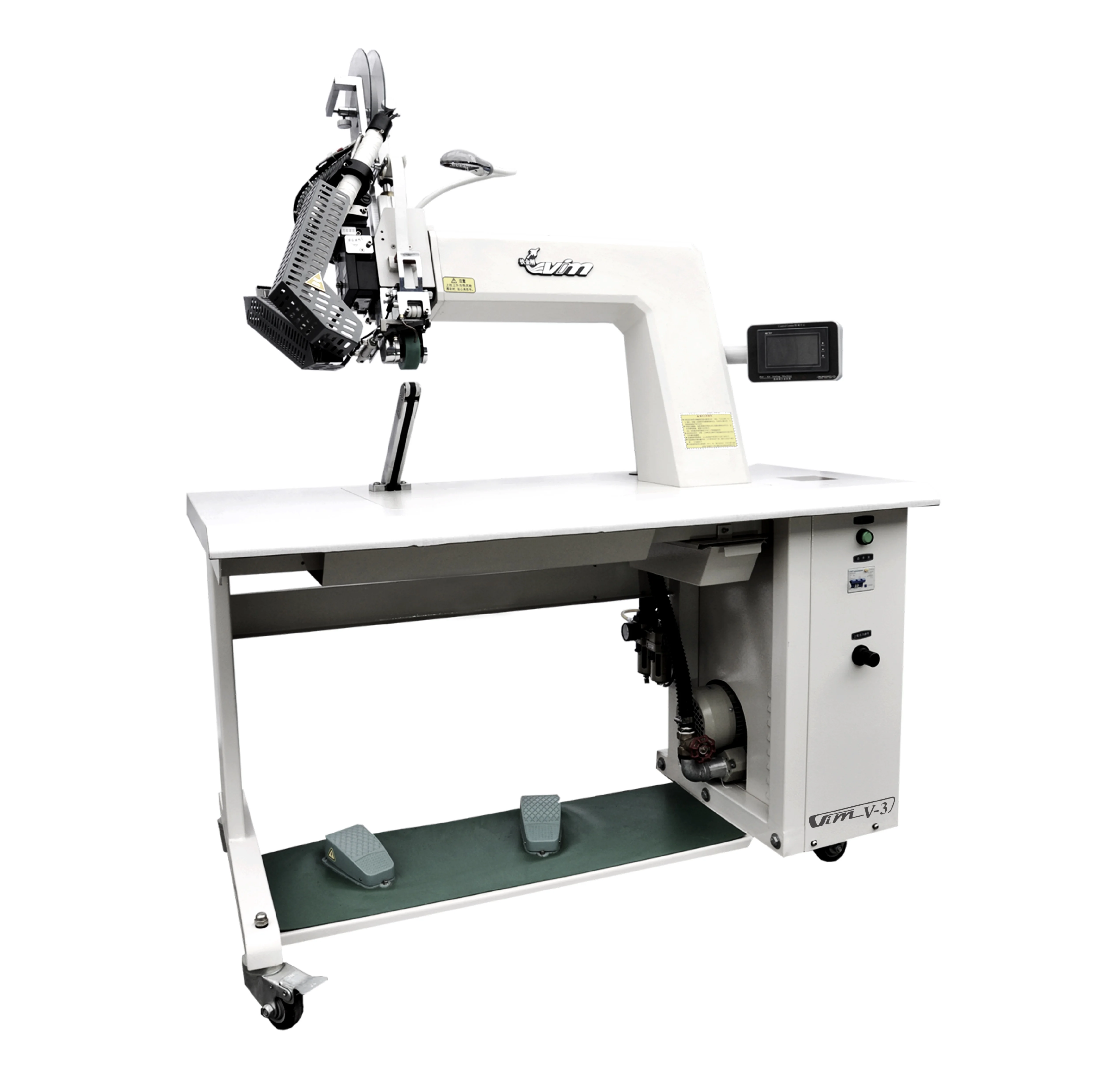 double motor hot air seam sealing machine for climbing shoes