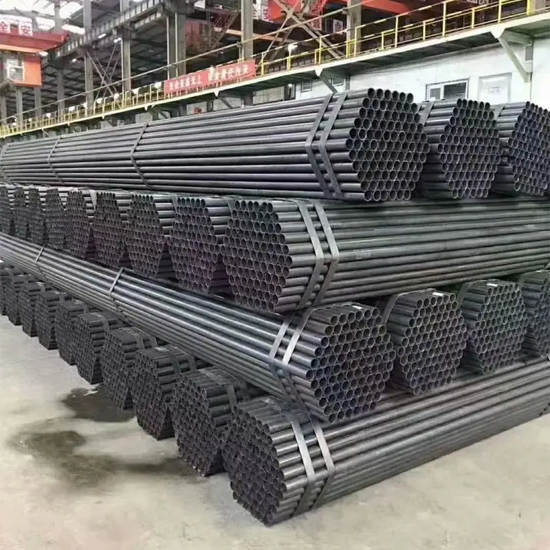 Стальная стальная труба St45 St52 Prime St20 бесшовная A53 из углеродистой стали