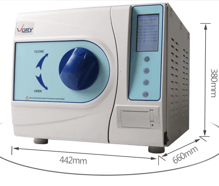 Factory price golden supplier dental autoclave equiment  clase b 12L autoclave dental good price
