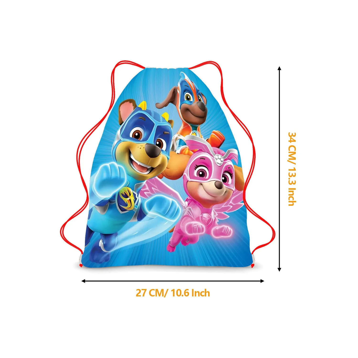 Dog Drawstring Backpack Bag Portable Storage Double Shoulder Drawstring Harness Bag