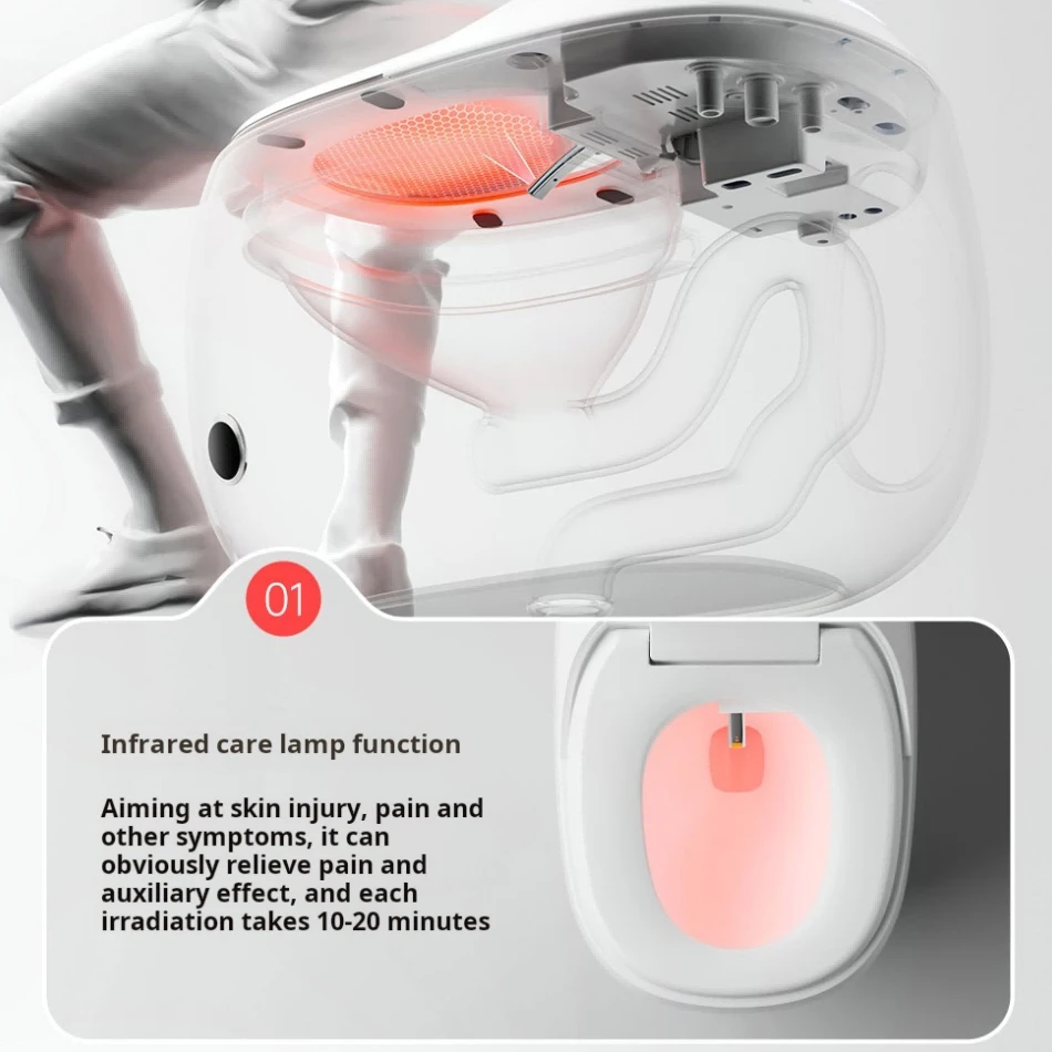 High end wc intelligent water closet toilet bidet floor mounted automatic luxury bathroom egg shape smart toilet bowl