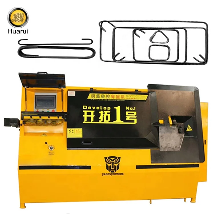Horizontal NC Wrought Iron/Flat Wire Steel Bending Machine for Construction