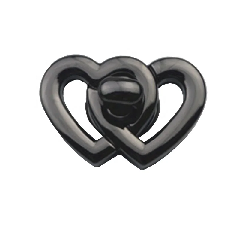 Free Design Lock Metal Hardware Accessories Custom Metal Turn Twist Lock Turn Lock For Handbag