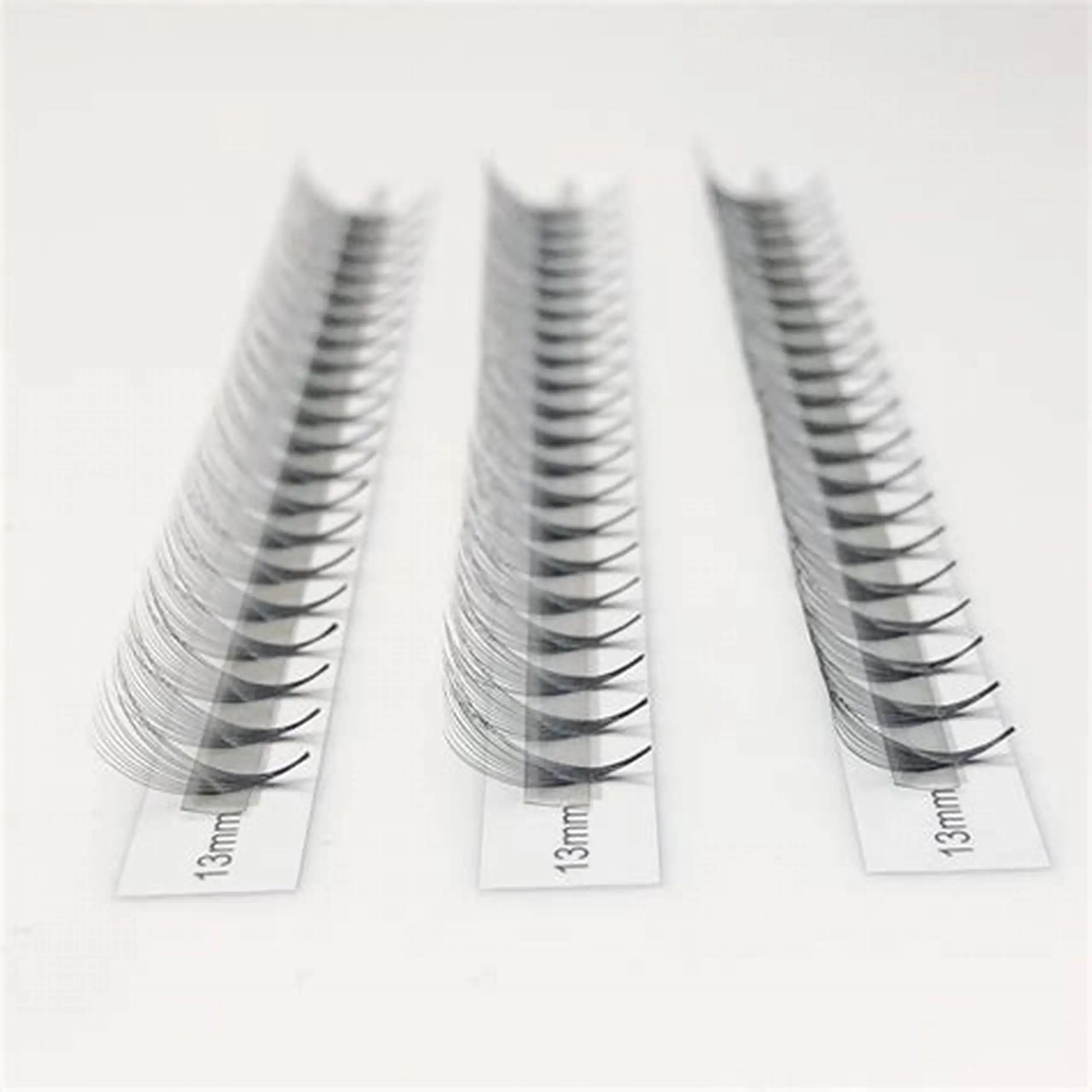Premade Eyelash Bulk Fans Manufacturer Volume Fans Eyelash Extension Customized Pre Made Fans 2D 3D 5D 6D 9D 10D Glitter Black